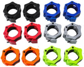 Diameter 50mm Barbell Clips Barbell Collar Wegihtlifting Fixed Nylon Dumbell Barbell