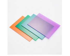 Colored Cast Acrylic Sheet Pmma Sheets 100% Virgin Material 1220x2440mm UV Coated Laser Cutting