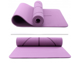 Whoelsale Cheap Price TPE Yoga Balance Mat With Body Line Portable Pilates Set For Gymnastics