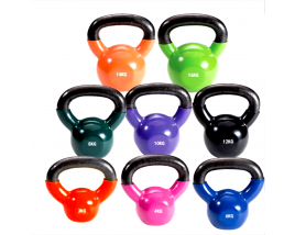 Colorful Vinyl Rubber Coated kettlebell