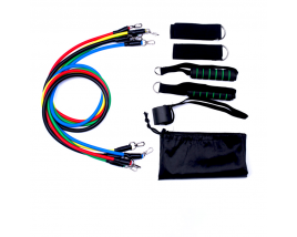 Hot Selling Exercise Fitness Latex 11pcs Pull up assist Loop Bands Resistance Loop Bands Set 11pcs with logo