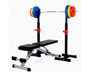 High Quality Adjustable Bodybuilding Home Fitness Gym Squat Rack Equipment