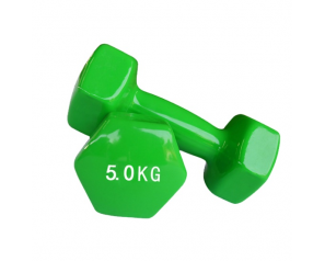 Anti-slip Grip Handle Fast Delivery Hexagonal Hex Rubber Dipping Dumbbell For Aanti-slip Grip BS Shoulders1KGS 1.5 KGS 2KGS 3KGS