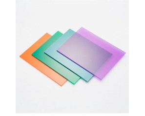 Colored Cast Acrylic Sheet Pmma Sheets 100% Virgin Material 1220x2440mm UV Coated Laser Cutting