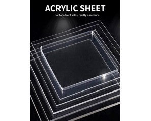 Solid clear acrylic panels supplier acrylic sheet