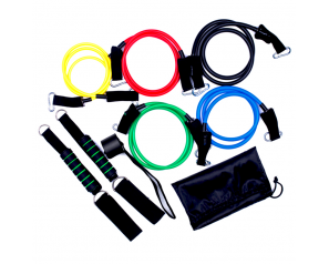 Sports Equipment 11 pcs Pull up Resistance Bands Set Grip Rope Set Physical Training Rope Loop Resistance Bands