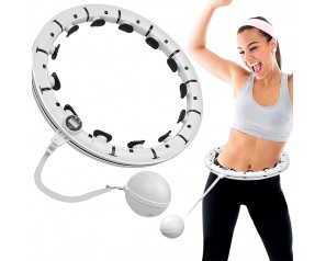 16 Knots Detachable Smart Calories Counting Weighted Hula  Hoop For Adults