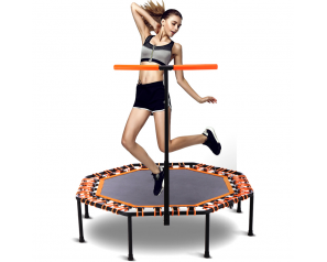 Fitness Outdoor 15FT Octagonal Trampoline Elastic Rope Trampoline Manufacturers with Handrails For Sale