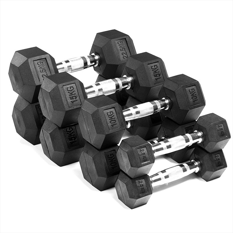 Hexagonal Dumbbells Custom Fitness Portable Dumbbell
