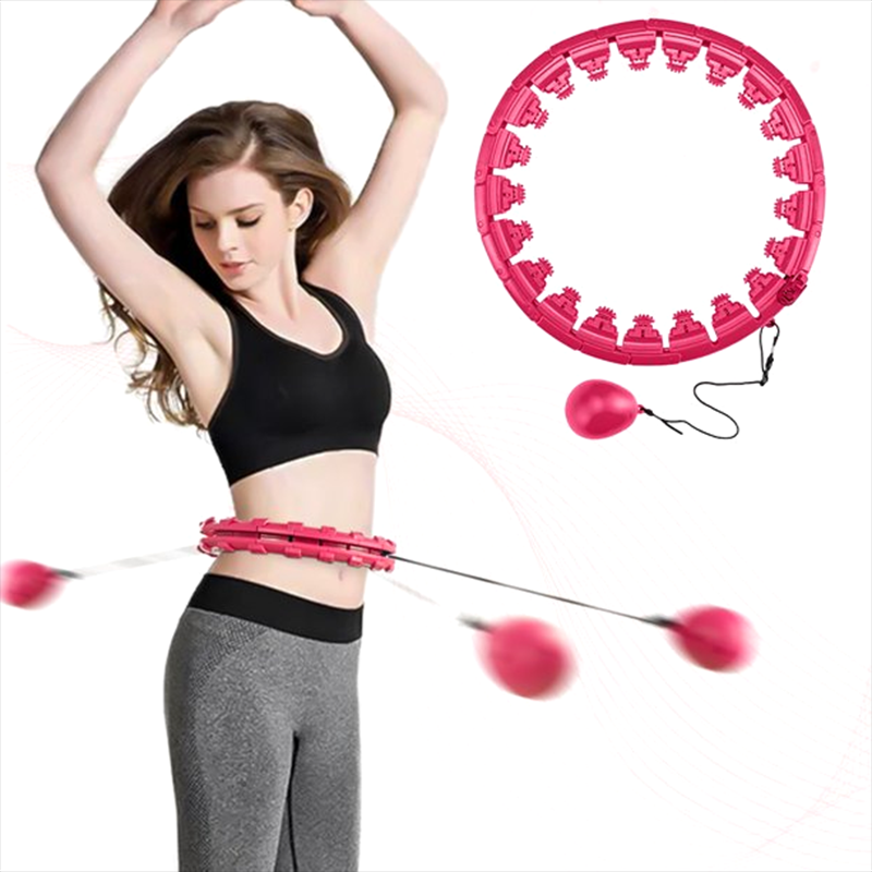 Hotselling Plastic Detachable Slimming Body Smart Hula Hoop Loose Weight Hula Hoop for Fitness Training