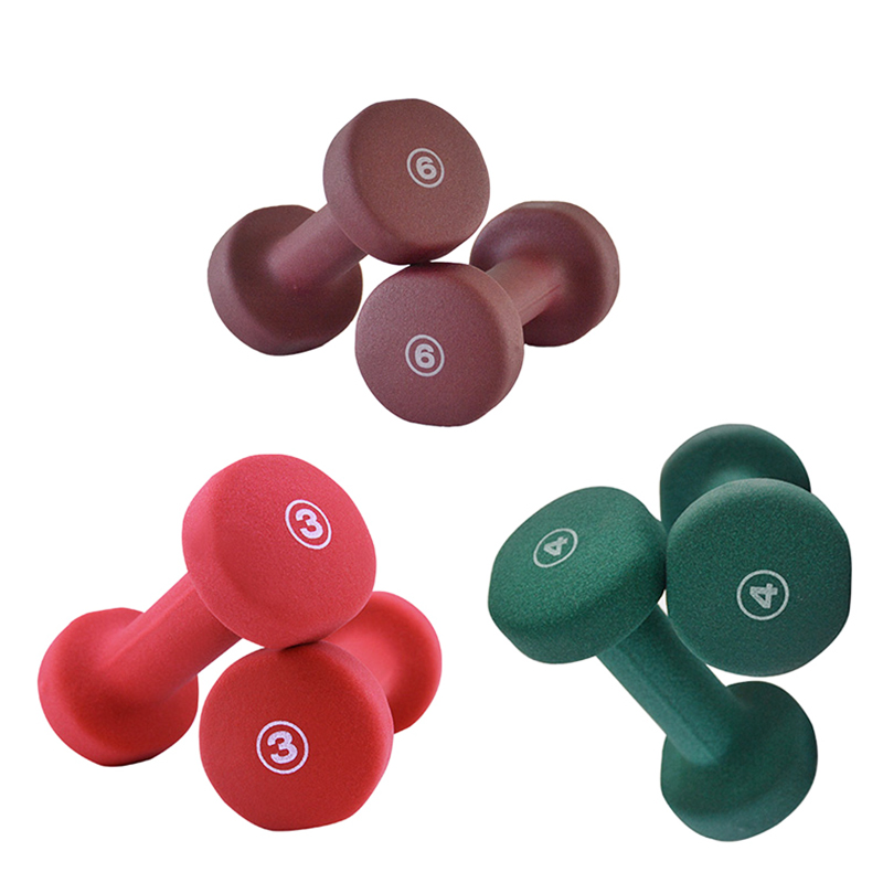 2021 Fitness Strength Neoprene Dumbbell 3KGS 5KGS 7KGS For Wholesale