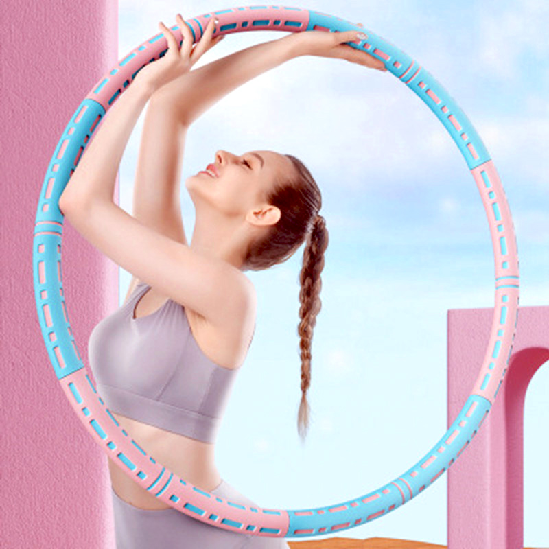 Low Price Detachable Fitness Stainless Steel Fitness Box Body Slimming Hula Hoop