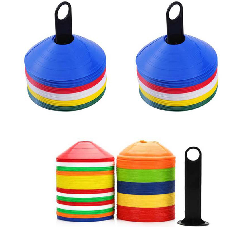 Good Quality 19X5CM 17g 18g 22g Soccer Agility Training Plastic Disc Football Cones