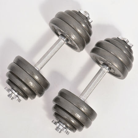 Adjustable dumbbell in stock 30kg 50kg chrome plated connecting rod abs case 30kg 50kg 24kg 40kg