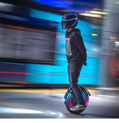 Self Balancing Scooter Bluetooth Electric Unicycle 16 Inch Single Wheel 24.9 mph 56 Miles