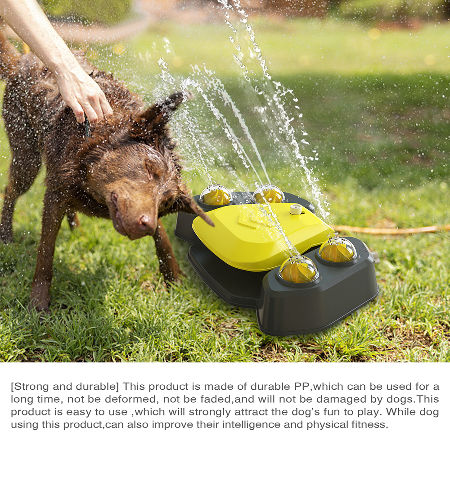 Automatic pet Bath dog bath automatic sprinkler dog toy leaking toy hydro cool off