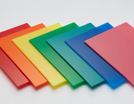 Colored Cast Acrylic Sheet Pmma Sheets 100% Virgin Material 1220x2440mm 2mm UV Coated Laser Cutting