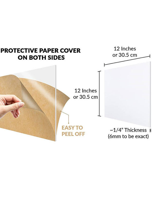 Solid clear acrylic panels supplier cut to size 8mm 5mm 3mm 2mm 1.5mm acrylic sheet