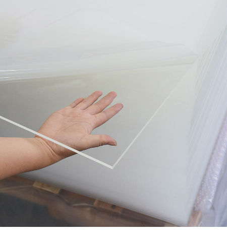 Transparent acrylic sheet 100% virgin materials glass uv coated no odor dust-free 4ft x 8ft 2mm 3mm